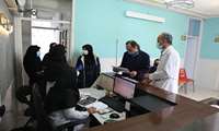 بازدید معاون فرهنگی دانشجویی دانشگاه از مراکز درمانی خصوصی بجنورد